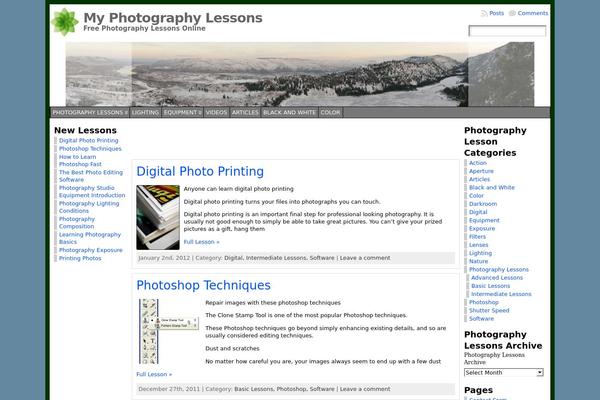 Atahualpa theme site design template sample