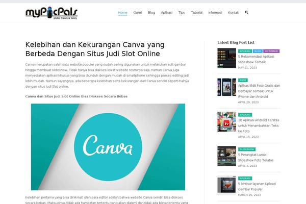 Zakra theme site design template sample