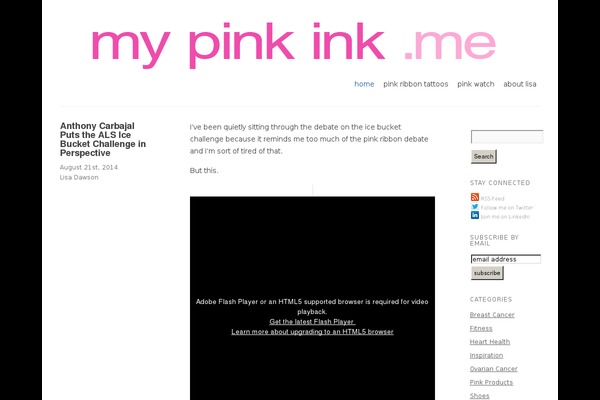 mypinkink.me site used Cenote
