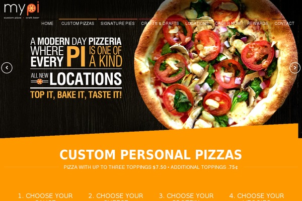 mypipizza.com site used Parasponsive_v4.2