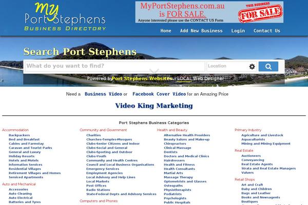 Site using Sabai plugin