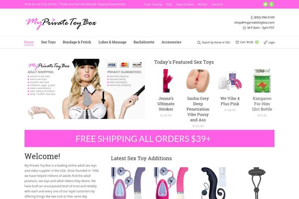 Site using Woopack plugin