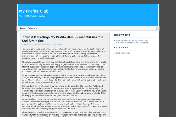 Socrates theme site design template sample