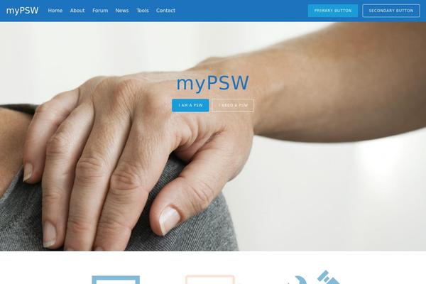 Tesseract theme site design template sample