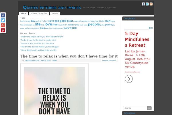 Site using Easy Table of Contents plugin