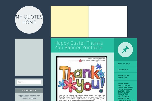 Flounder theme site design template sample
