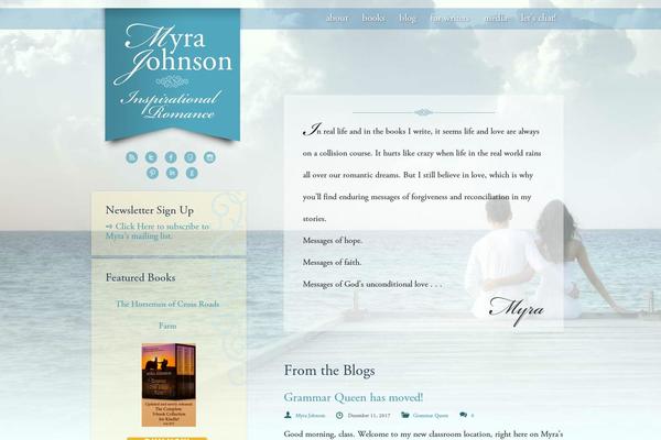 Site using MyBookTable Bookstore by Author Media plugin