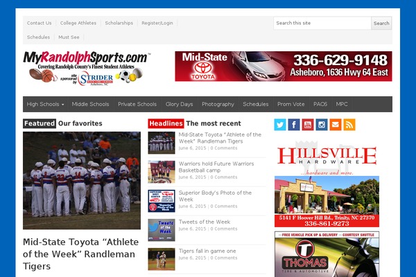 NewsPlus theme site design template sample