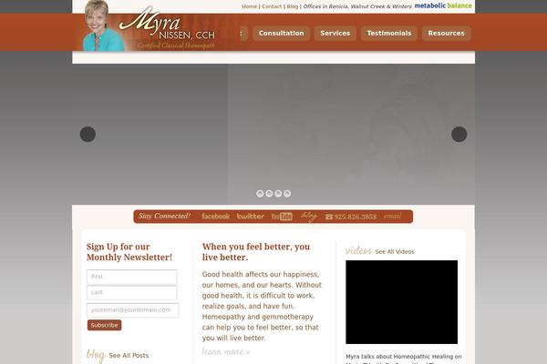 Site using Embed-sendy plugin