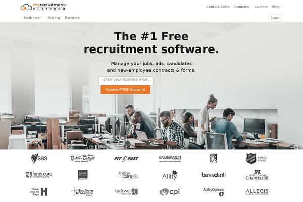 myrecruitmentplus.com site used Myrecruitmentplus