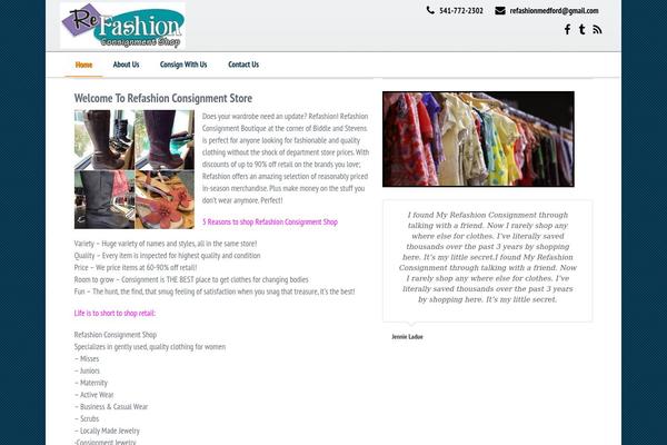 Prostyler theme site design template sample