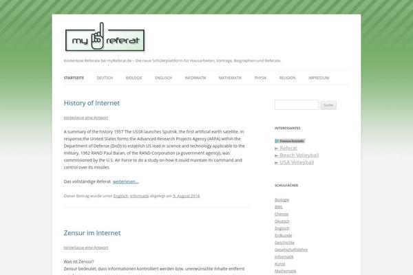 Site using Easy Custom Auto Excerpt plugin