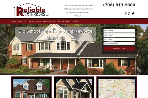 Site using Image horizontal reel scroll slideshow plugin