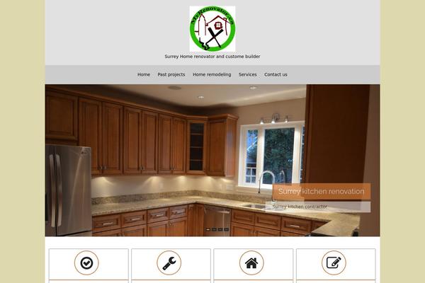 Hathor theme site design template sample