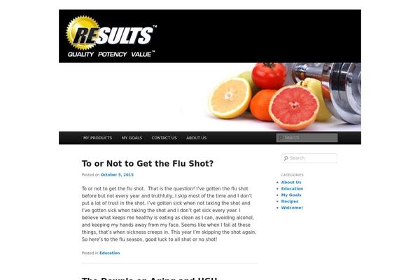 Twenty Eleven theme site design template sample