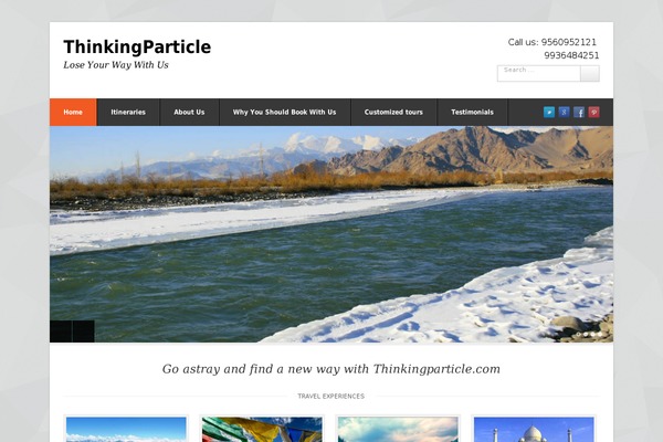 Pytheas theme site design template sample
