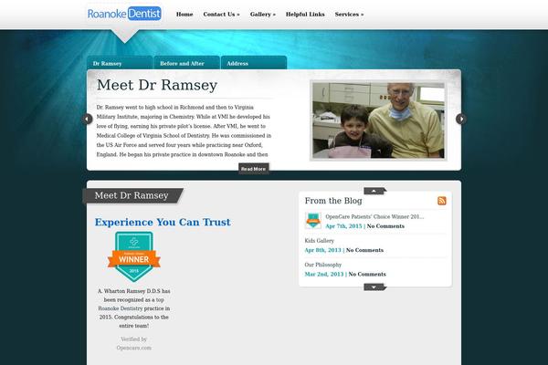 eBusiness theme site design template sample