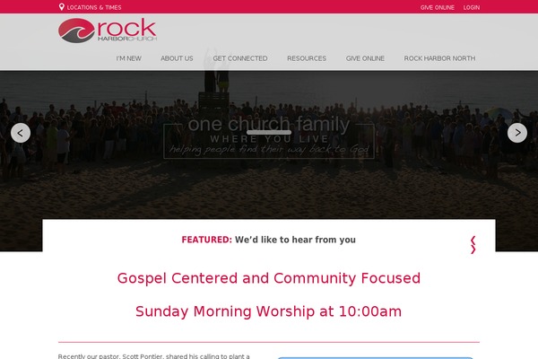 myrockharbor.org site used Tbc-harborchurches
