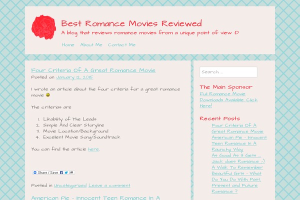 Whimsical Love theme site design template sample