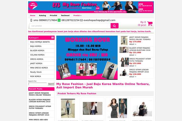 WP-Grosir theme site design template sample