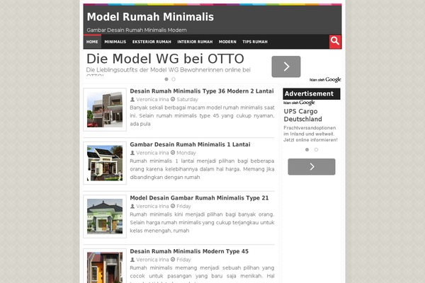 myrumahminimalis.com site used Dosimple