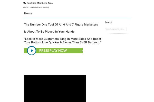 EzyReader theme site design template sample