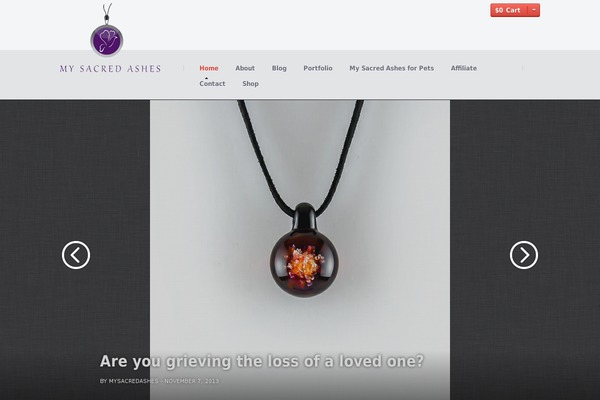 mysacredashes.com site used Athena