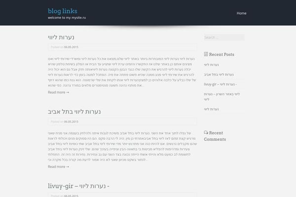 Big Impresa theme site design template sample