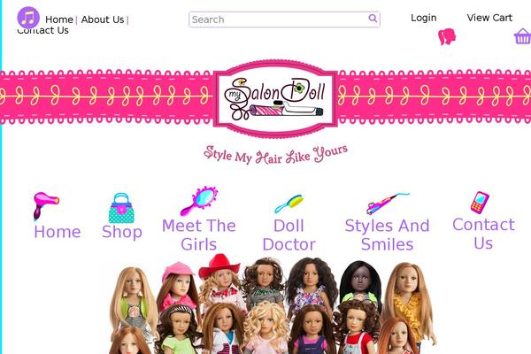 mysalondoll.com site used Mysalondoll