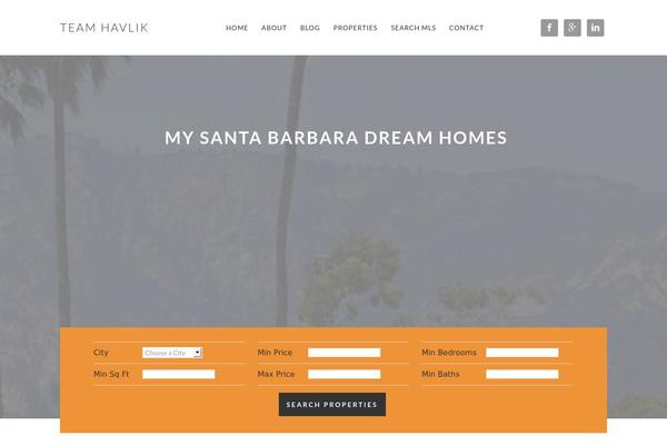 Winning Agent theme site design template sample