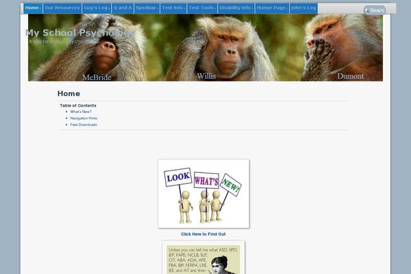 Site using Scroll To Up plugin
