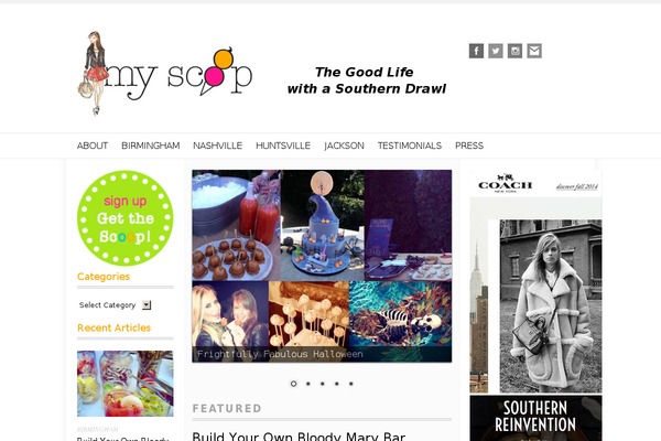 impulse theme site design template sample