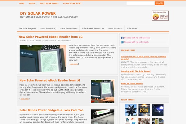 mysearchforsolarpower.com site used Orangesimplescheme
