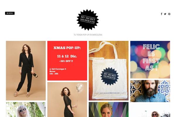 Gridsby theme site design template sample