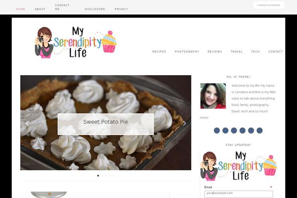 myserendipitylife.com site used Confetti