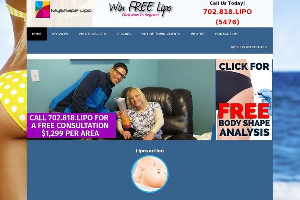 Site using The Social Links plugin