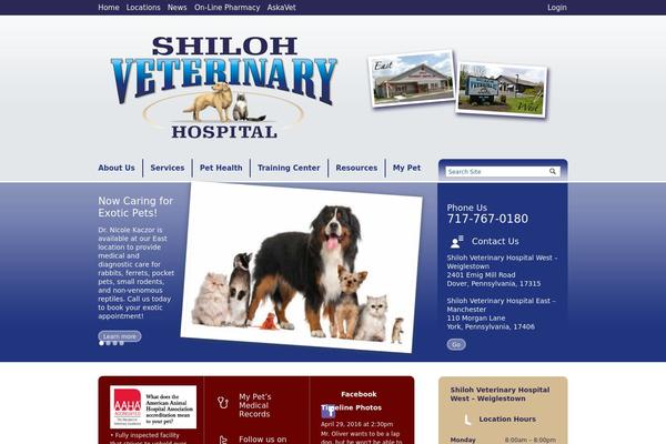 myshilohvet.com site used Ivet360-platform9