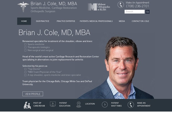 YPO theme site design template sample