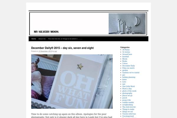 Twenty Ten theme site design template sample
