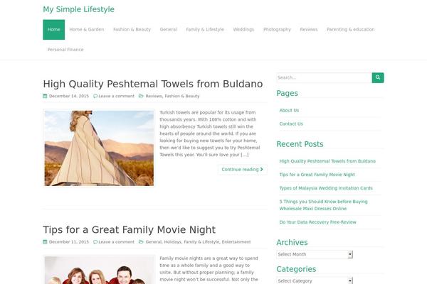 Napoli theme site design template sample