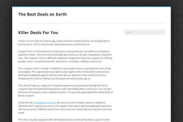 Enterprise Lite theme site design template sample