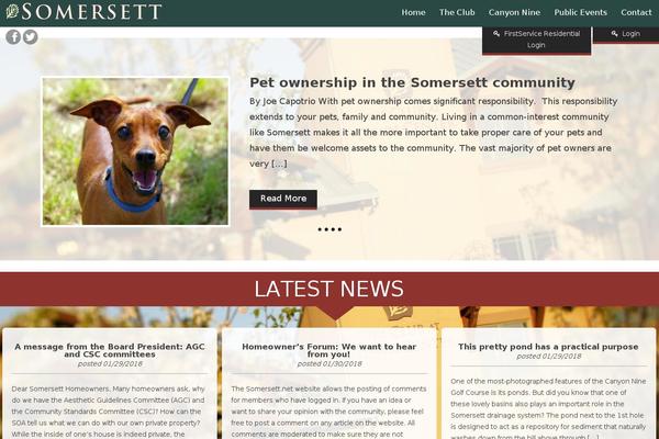 Site using Events plugin
