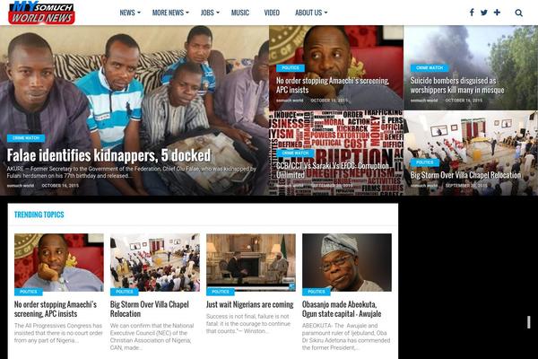 mysomuchworld.com site used Top News