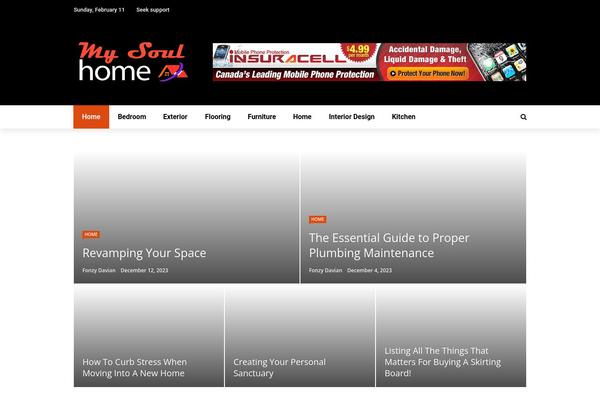 WooHoo theme site design template sample