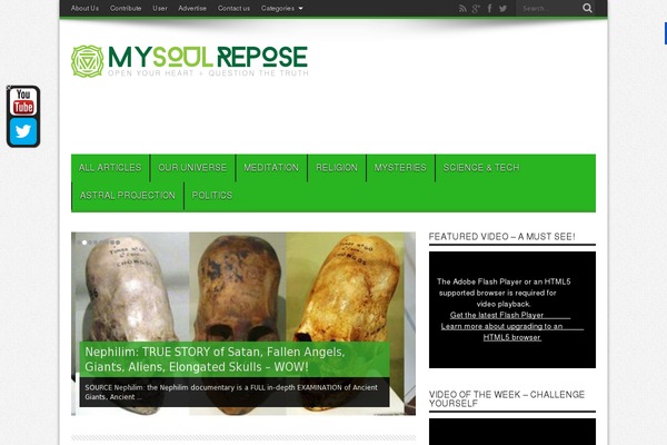 Site using Floating Social Media Links plugin