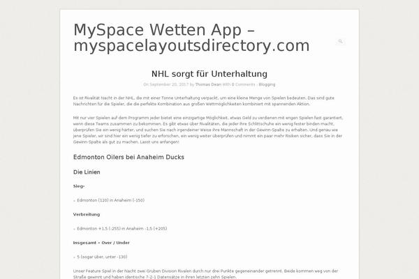 Twenty Fourteen theme site design template sample