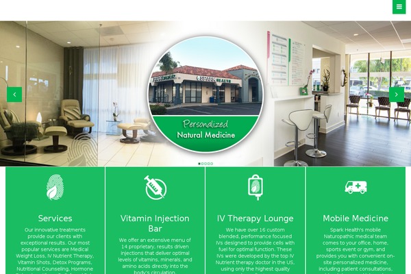 Clinico theme site design template sample
