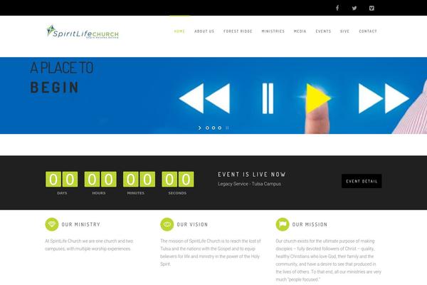 Wp-church theme site design template sample