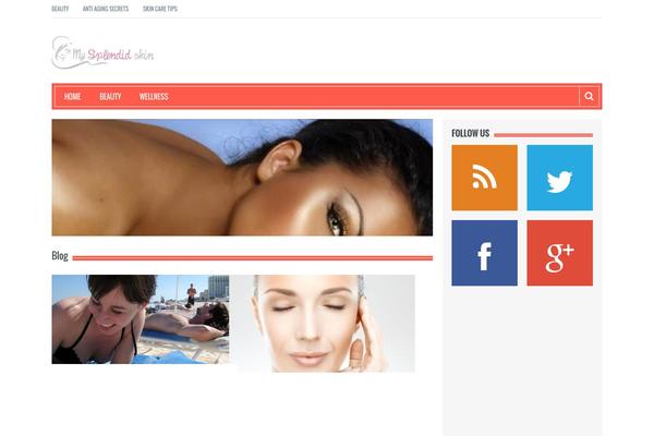Resolution theme site design template sample