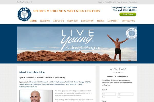 WSI genesis theme site design template sample